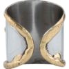 Wide Scroll Cuff Ring