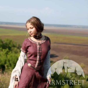 Archeress Linen Dress