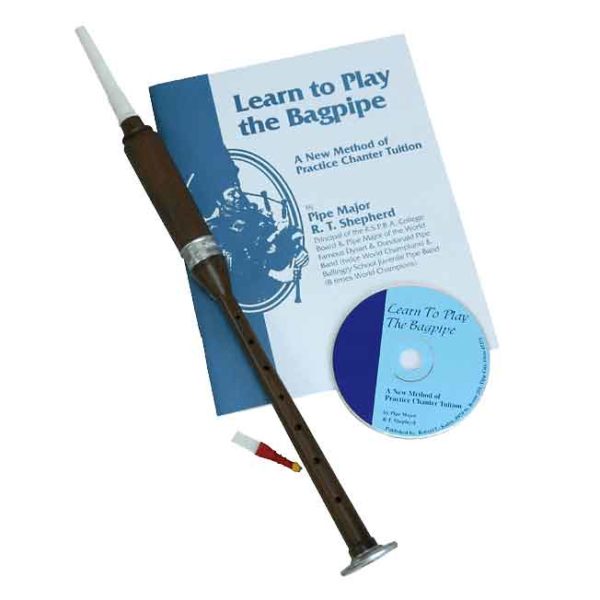 Rosewood Practice Chanter with Book & CD