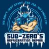 Sub Zero Refrigeration Womens T-Shirt
