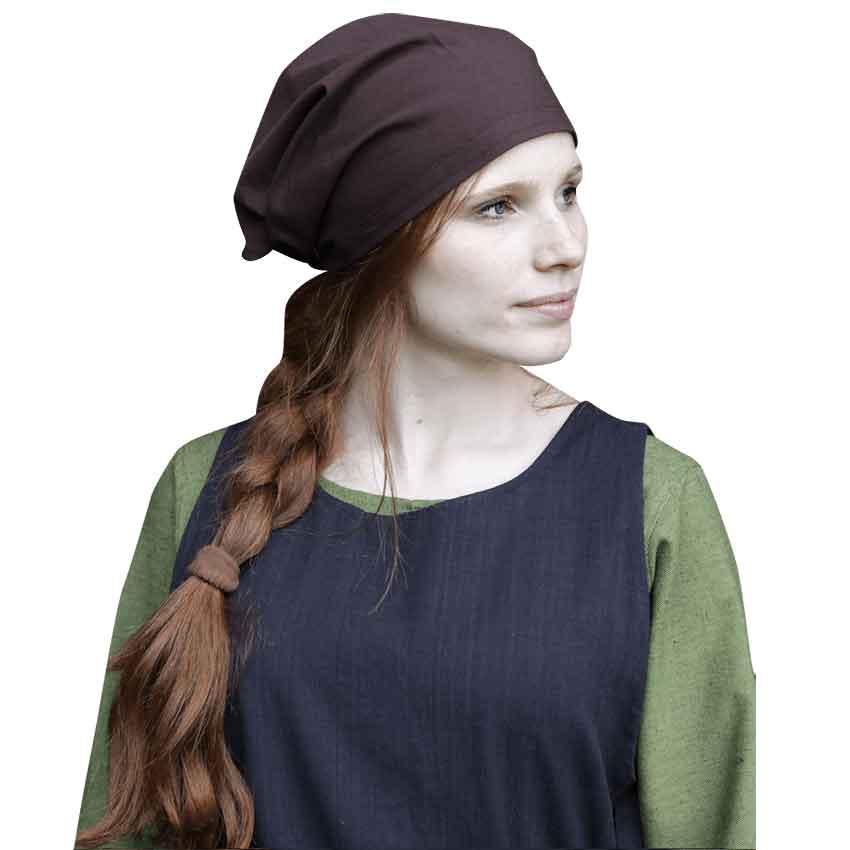 Head Scarfs Set Marianne - Natural and Brown