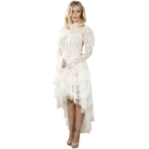 Ophelie Cream Lace Skirt