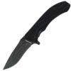 Black Stone Washed Black Legion Pocket Knife