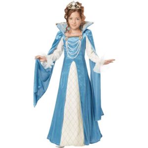 Girls Elegant Renaissance Queen Costume