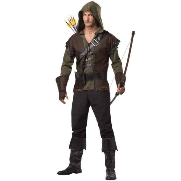 Mens Rugged Robin Hood Costume