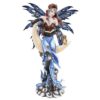 Crescent Moon Fairy and Owl Statue