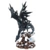 Learning Black and White Dragons Statue