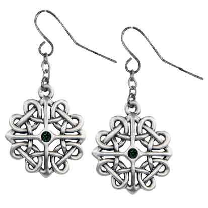 Celtic Flower Knot Earrings