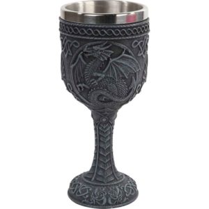 Celtic Dragon Wine Goblet
