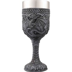 Celtic Dragon Wine Goblet
