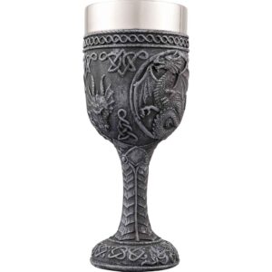 Celtic Dragon Wine Goblet