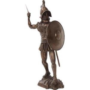 Roman Commander Pen Holder with Letter Opener Sword