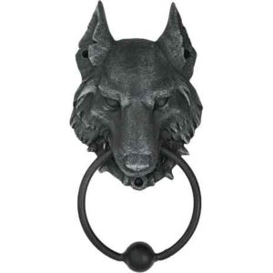 Wolf Head Door Knocker