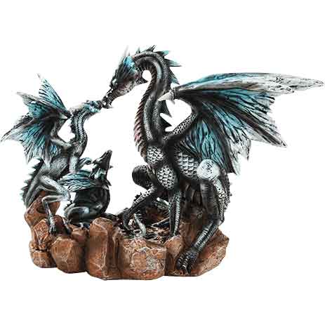 Dragon Family Statue