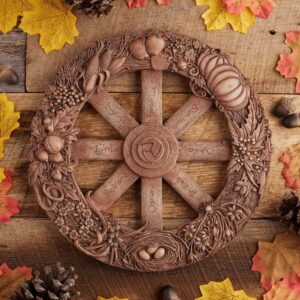 Wheel of the Year Plaque