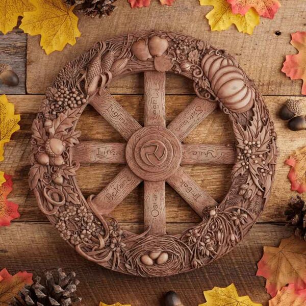 Wheel of the Year Plaque