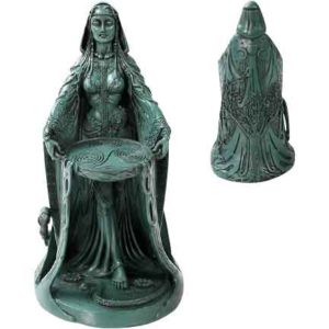 Green Danu Statue