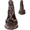 Bronze Celtic Goddess Brigid Statue