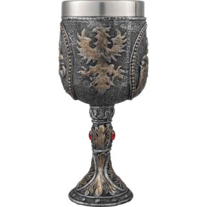 Medieval Knight Portrait Goblet