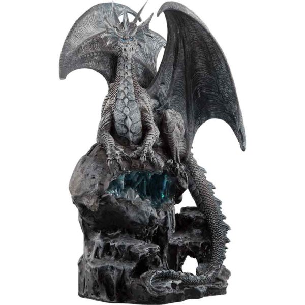 Quiksilver LED Dragon Statue by Ruth Thompson