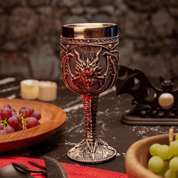 Medieval Dragon Goblet