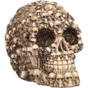 Boneyard Skull Statue