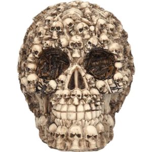 Boneyard Skull Statue