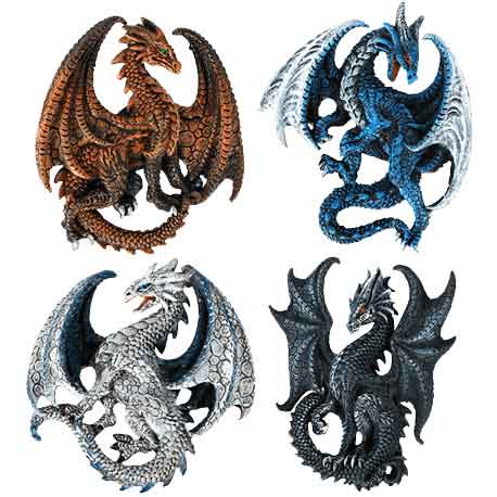 Mystical Dragon Magnet Set