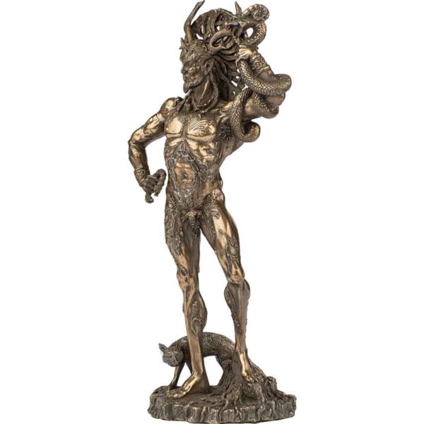 Bronze Cernunnos Statue