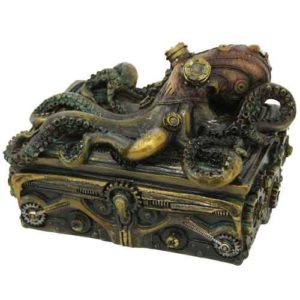 Rectangular Octopus Trinket Box