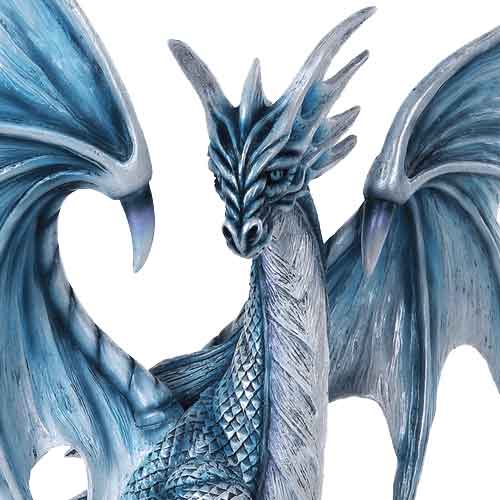 Dragon Spell Book Statue