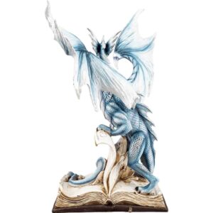 Dragon Spell Book Statue