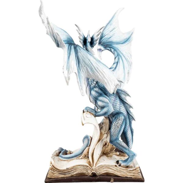 Dragon Spell Book Statue
