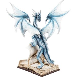 Dragon Spell Book Statue