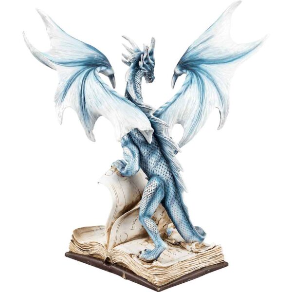 Dragon Spell Book Statue