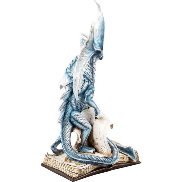 Dragon Spell Book Statue