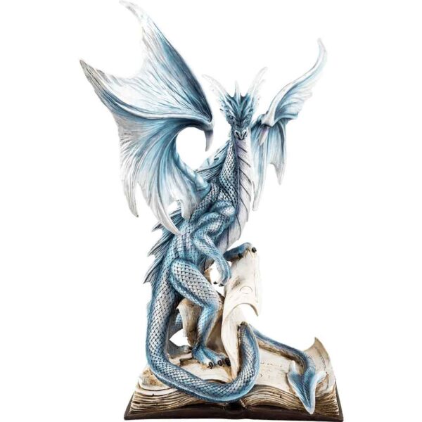 Dragon Spell Book Statue