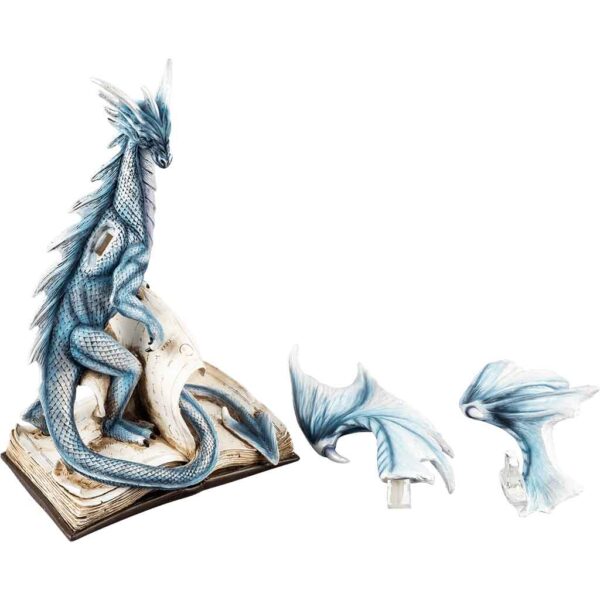 Dragon Spell Book Statue