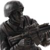 Soldier in Combat Statue