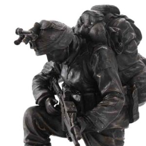 Praying Soldier Statue