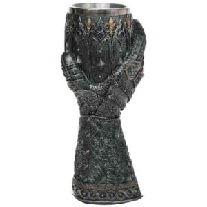 Medieval Lion Heart Gauntlet Goblet