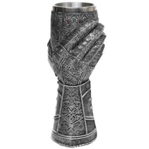 Medieval Knight Gauntlet Goblet