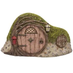 Curved Tree Hole Cottage Garden Statue