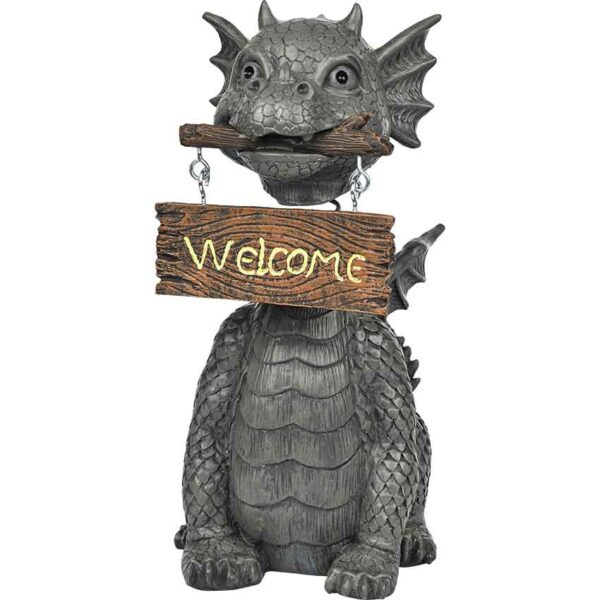 Welcome Dragon Garden Statue