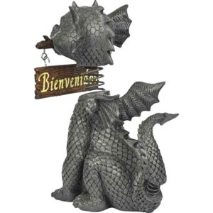 Welcome Dragon Garden Statue