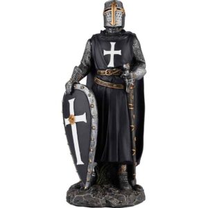 Fearless Crusader Knight Statue