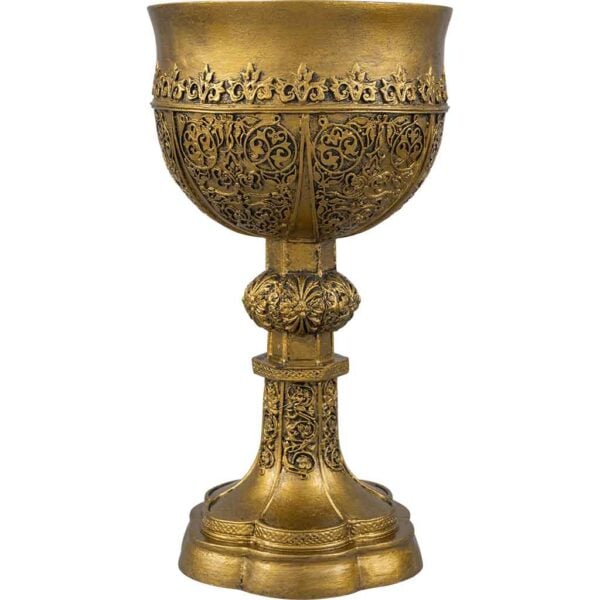 Round Table Golden Chalice
