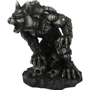 Steampunk Werewolf Statue