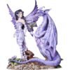 Loving Dragon and Fairy Statue