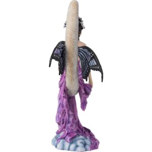 Amethyst Moon Fairy Statue